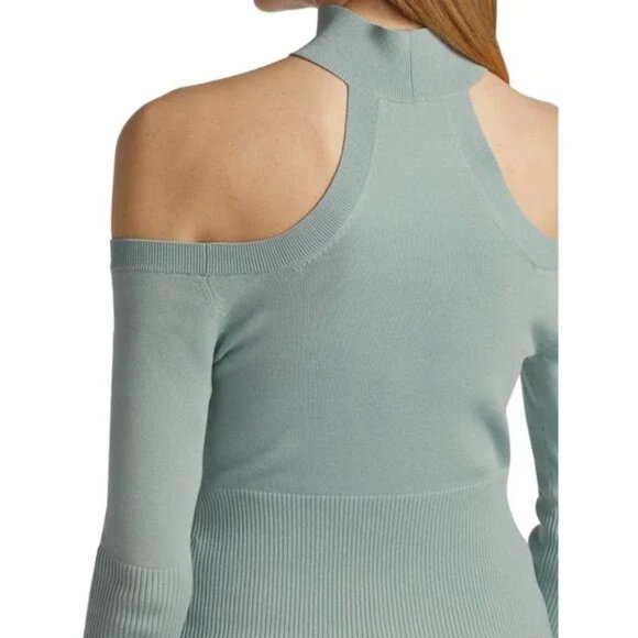 Jonathan Simkhai  lila cut out pullover in baby blue - tide - Picture 5 of 12